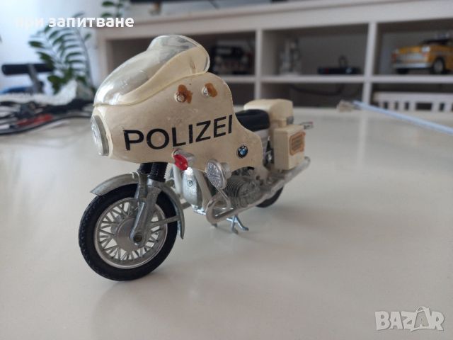 Мотор POLISTIL 1/15 BMW R 75/5 POLICE, винтидж, снимка 11 - Колекции - 45493167