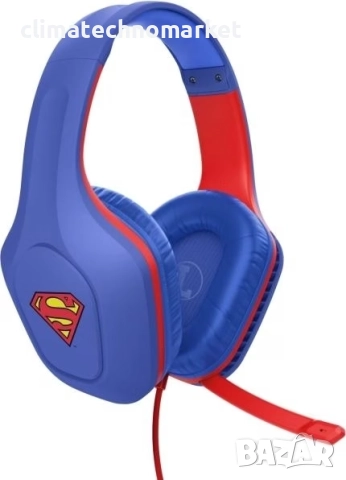 Слушалки, TRUST GXT416SM Zirox Headset Superman, снимка 1