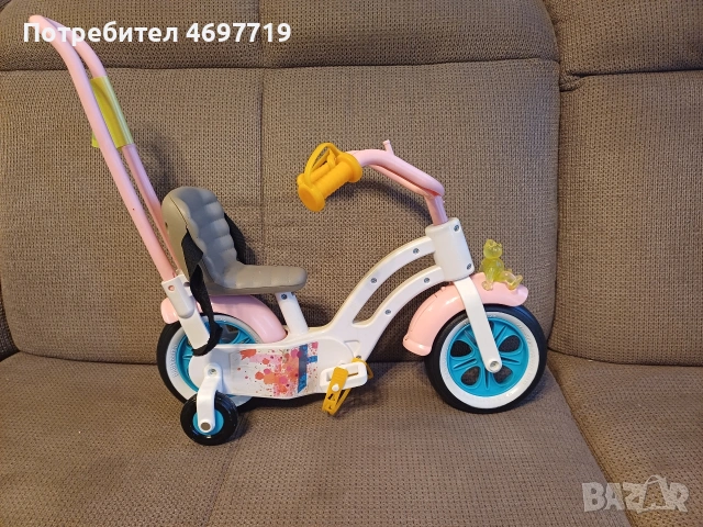 Колело за бутане на кукла, снимка 2 - Кукли - 53658762