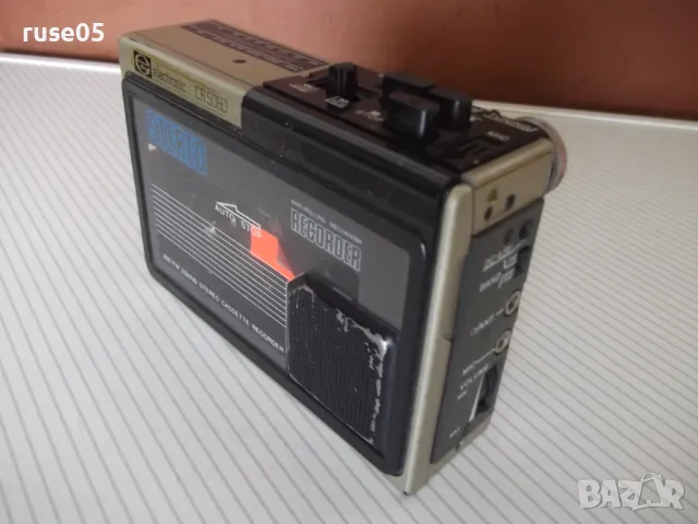 Уокмен репортерски "electronic CR5080 - R-1008AF", снимка 2 - Радиокасетофони, транзистори - 50381773