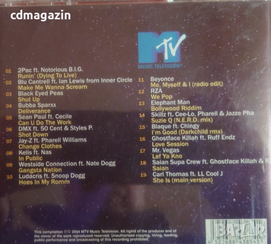 Компакт дискове CD - Black Power 2004, снимка 2 - CD дискове - 53420306