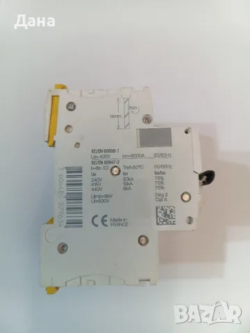 Трифазни автоматични предпазители--Шнайдер-63А, снимка 6 - Друга електроника - 50435513