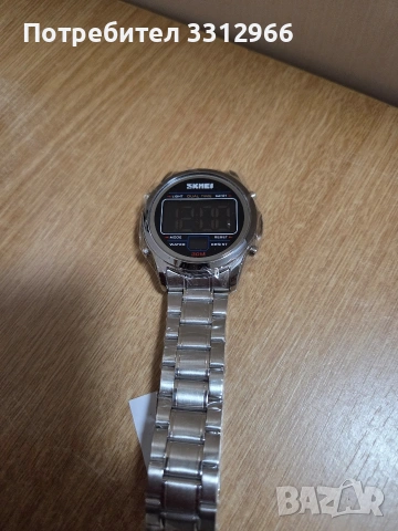 Чисто нов мъжки цифров часовник от неръждаема стомана, модел SKMEI 2127. , снимка 2 - Мъжки - 53934748