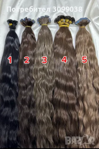 Екстеншъни ЕСТЕСТВЕНА КОСА 200 гр., снимка 7 - Продукти за коса - 50140992