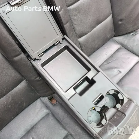 Задни седалки BMW E60 Задна седалка БМВ Е60 Кожен салон, снимка 5 - Части - 50416109