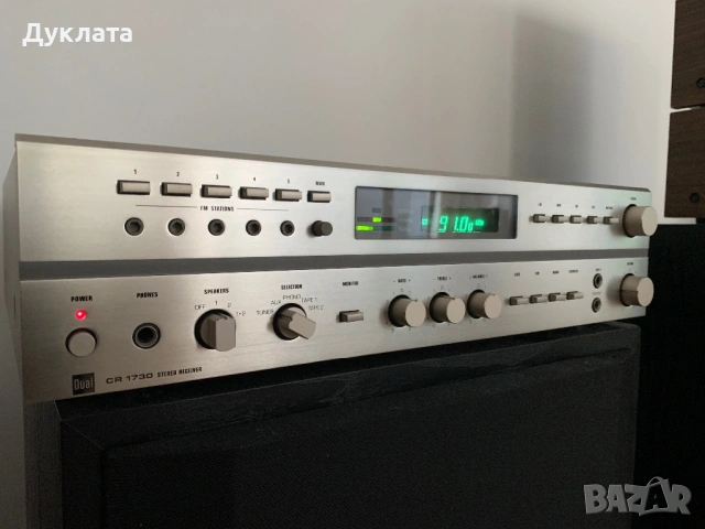 Стерео ресивър Dual CR1730, снимка 3 - Ресийвъри, усилватели, смесителни пултове - 53703420