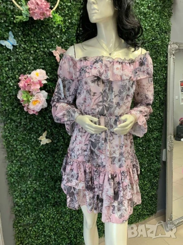 шифонени рокли , снимка 9 - Рокли - 50871934