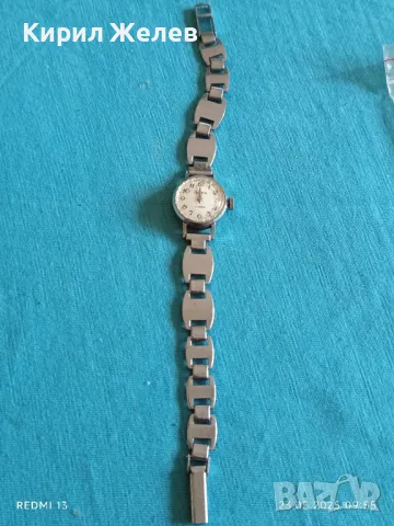 Стар механичен часовник дамски ЧАЙКА СССР 17 камъка за ремонт части КОЛЕКЦИЯ 31858, снимка 4 - Антикварни и старинни предмети - 50397320