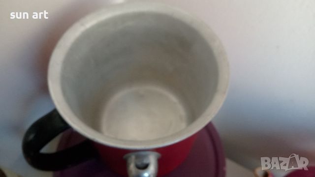 червена млековарка от Соца-1л, снимка 3 - Съдове за готвене - 42464788