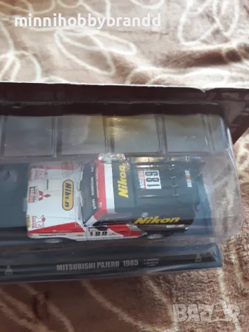 Mercedes 280 Ge 1983 Mitsubishi Pajero Evolution 2004 Mitsubishi Pajero 1985 Rally Dakar 1.43 Scale , снимка 3 - Колекции - 50324555