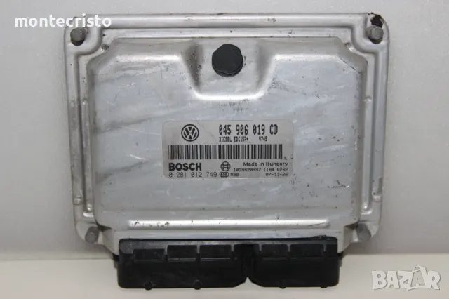 Моторен компютър ECU Skoda Fabia II / 045 906 019 CD / 045906019CD / 0 281 012 749 / 0281012749, снимка 1 - Части - 46924299