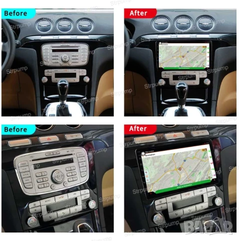 Мултимедия за Ford S Max S-MAX 2007-2015 година, двоен дин, навигация, Android, 2DIN, Андроид, плеър, снимка 5 - Аксесоари и консумативи - 50805539
