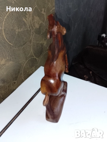 Дърворезба на кон, снимка 4 - Статуетки - 51627633