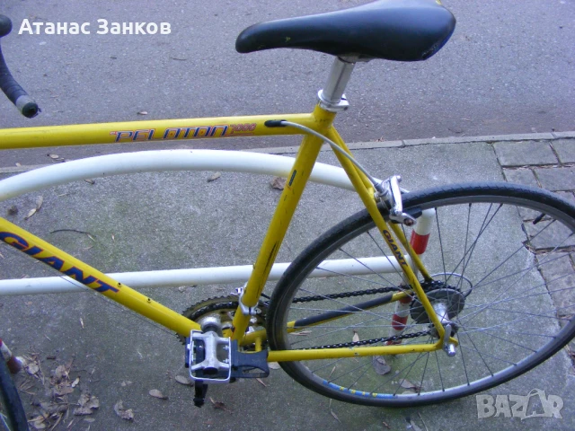 Ретро шосейна рамка Giant Peloton 7000, снимка 7 - Части за велосипеди - 50872541