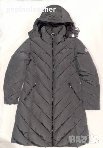 MONCLER дамско черно зимно яке грейка пухенка размер XL