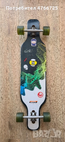 Longboard - Aloiki Freestyle 40", Sector 9 - 72mm 78a wheels