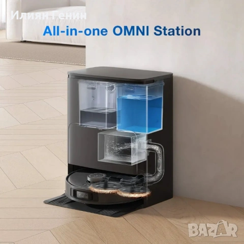 DEEBOT T30S PRO Роботизирана прахосмукачка и моп с автоматично изпразване , снимка 7 - Прахосмукачки - 53290403