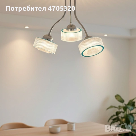 Стилен LED спот с 3 светлини