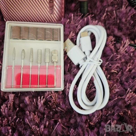 Чисто нова, електрическа пила за нокти, 45000 оборота, снимка 7 - Продукти за маникюр - 50656773