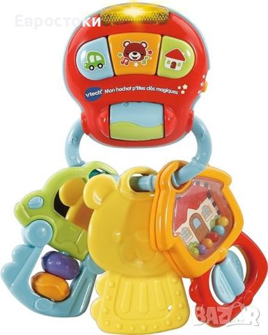 vTech Бебешка дрънкалка. Вълшебен ключодържател, снимка 2 - Музикални играчки - 45435521