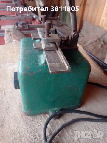 Лепачка за челно заваряване на банцигови ленти 