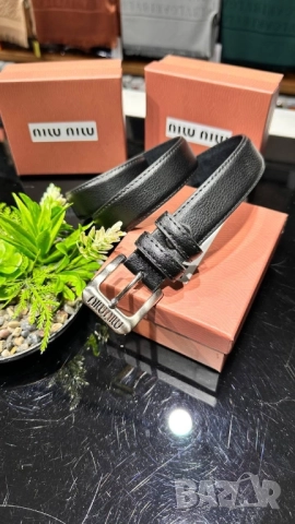 колани от естествена кожа в кутия valentino garavani miu miu , снимка 9 - Колани - 51550090