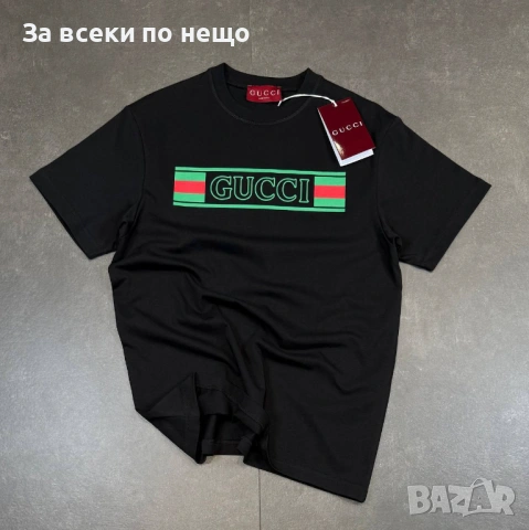 Gucci Мъжка Тениска👕Мъжка Блуза С Къс Ръкав - Различни Цветове Код Mens P.162