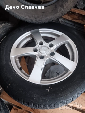 Алуминиеви джанти , снимка 2 - Гуми и джанти - 53698833