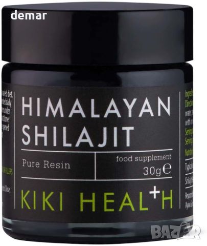 KIKI Health - Хималайски Shilajit, 100% чиста смола - Богата комбинация от 85+ микроелементи, 30 гр, снимка 1 - Хранителни добавки - 46641958