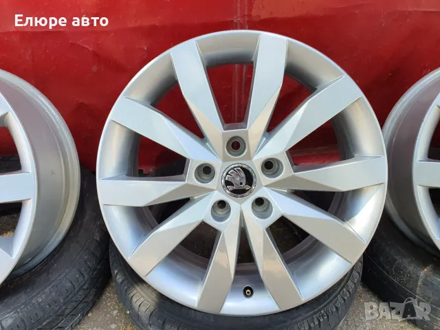 Джанти Skoda 5x112x6J17ет48, снимка 1 - Гуми и джанти - 46840142