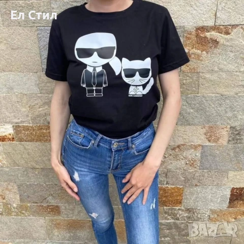 ⭐️Дамски тениски памук
Цена 28.00лв
Права кройка
Размери xs s m l xl xxl xxxl xxxxl
, снимка 16 - Тениски - 50747673