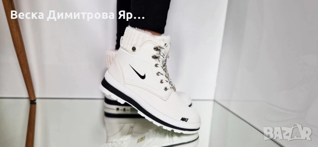 Дамски зимни обувки с дебел пух , снимка 14 - Дамски боти - 52024818