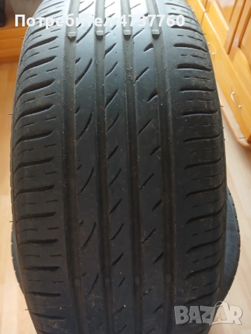 Летни гуми 195 55 16 с голям грайфер без дефекти, снимка 2 - Гуми и джанти - 53848118