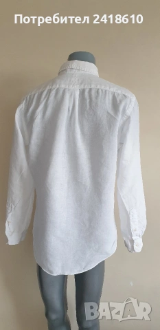 POLO Ralph Lauren Len/ Лен Slim Fit Mens Size M  ОРИГИНАЛ! Мъжка Ленена Риза., снимка 7 - Ризи - 53504156