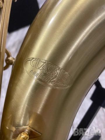 Classic Cantabile (Германия) TS-450 Bb Brushed Tenor Sax Тенор Саксофон, снимка 4 - Духови инструменти - 53613357
