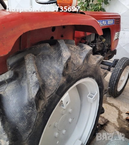 Японски трактор 22к. сили, снимка 2 - Селскостопанска техника - 51468155