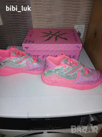 Баскетболни обувки Puma Mb.05 World Tour Sneaker номер 44, снимка 10 - Маратонки - 53719483