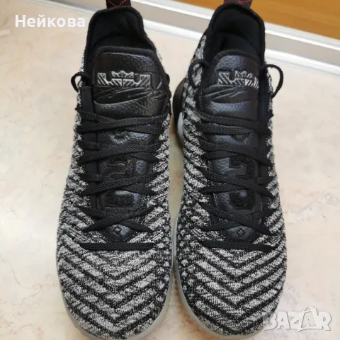 Nike LeBron 16 "Oreo" 43 Отлични, снимка 5 - Маратонки - 46933123