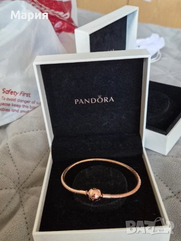 Оригинални гривни Pandora rose gold, снимка 9 - Гривни - 53891853