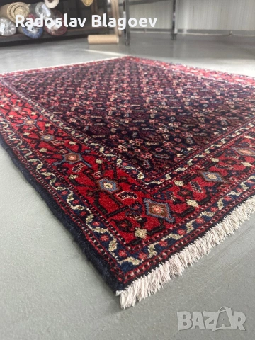 Персийски ръчнотъкан килим - 150х100 см., снимка 2 - Килими - 53998271