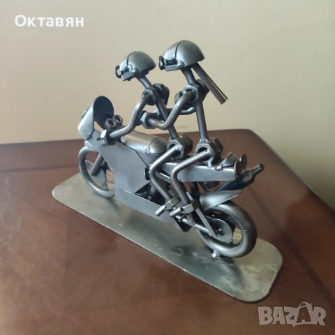 Метална скулптура, колекционерска, снимка 4 - Колекции - 53273060