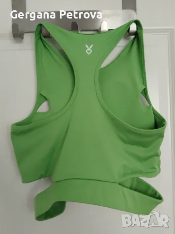Cardio bunny спортно бюстие лайм, снимка 3 - Спортни екипи - 50149634