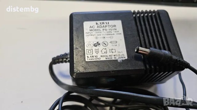 Захранващ кабел KAWAI PS-101 PS-102  10v, снимка 1 - Кабели и адаптери - 49409959