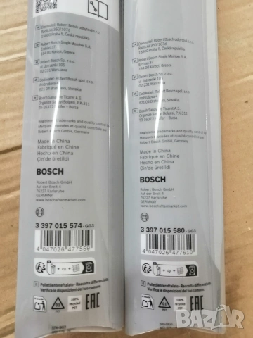 Чистачки BOSCH FLAT WIPER 2 броя, снимка 4 - Аксесоари и консумативи - 53870694