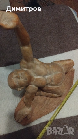 Авторска  испанска скулптура, снимка 11 - Антикварни и старинни предмети - 53774287