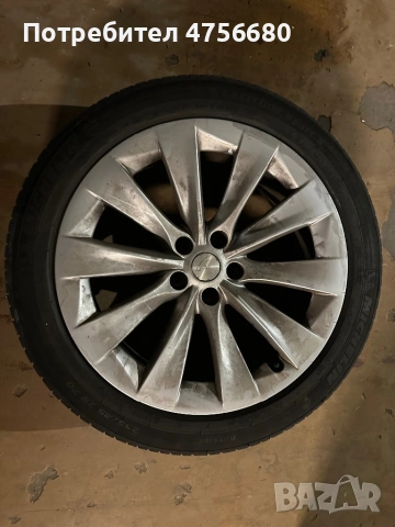 Джанти с гуми Tesla Model X и S 20”, снимка 3 - Гуми и джанти - 53731793