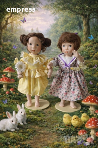 Порцеланови кукли Franklin Heirloom Dolls , снимка 4 - Колекции - 52897574