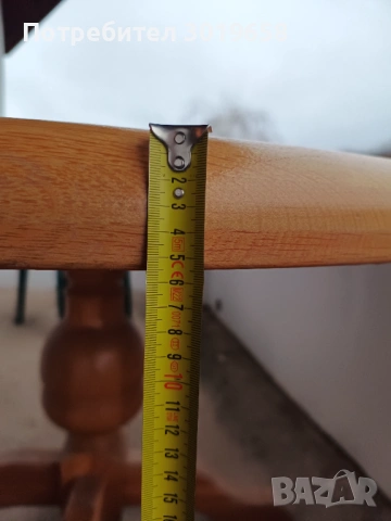 Трапезна маса дъбов масив, снимка 5 - Маси - 53416165