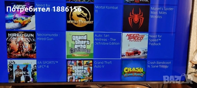 ps4 хакнат  1 тб перфектен, снимка 3 - PlayStation конзоли - 48446019