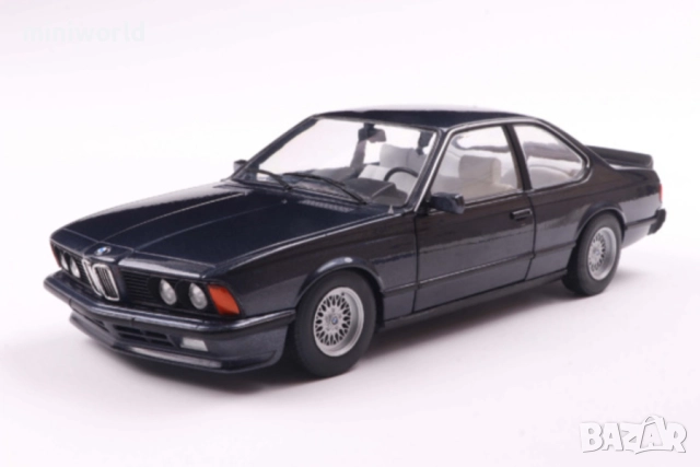 BMW 635 CSI E24 1984 - мащаб 1:18 на Solido моделът е нов в кутия